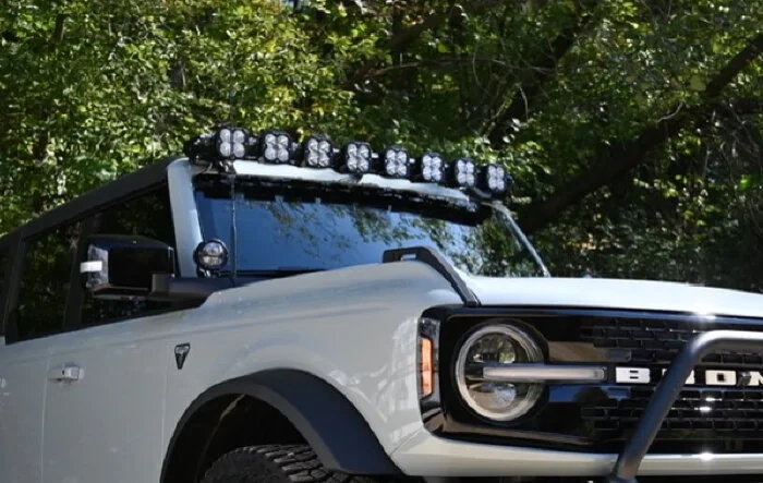 Baja Designs XL-Linkable Roof Lights Full install *VIDEO* on First Edition Bronco [by Middleton Motorsports] 🌵💡