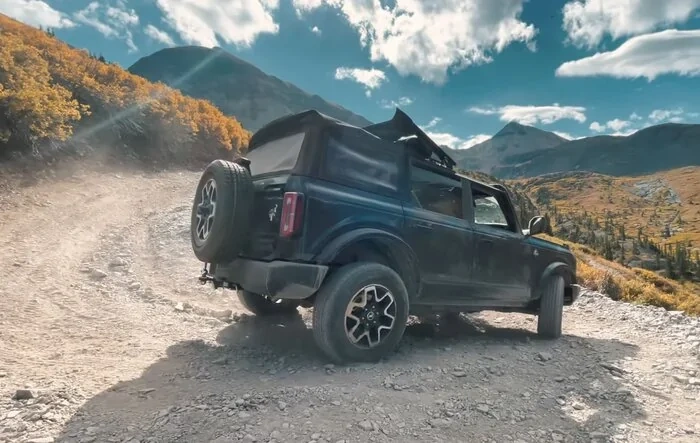 Black Bear Pass Using Trail Turn Assist in Outerbanks Bronco 😲😱🤯