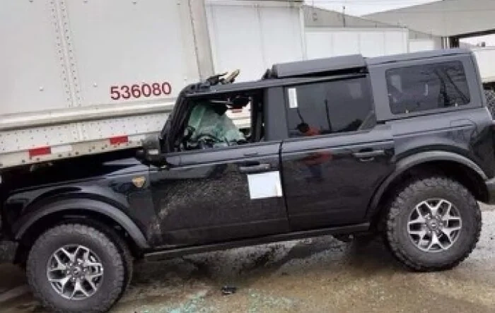 When the unthinkable happens - Bronco damaged at MAP