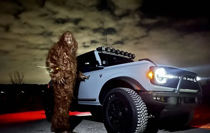 2021 Bronco Aftermarket Lighting Nighttime Field Test - Baja Designs & Rigid