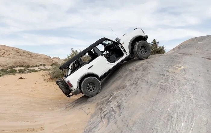 I BROKE-IN my brand new BRONCO at Moab!!
