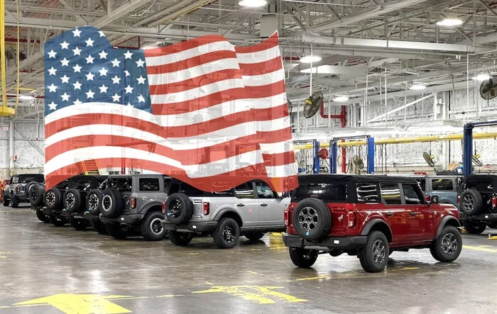 Ford Bronco Ranks 4th in 2021 Made in America Auto Index
