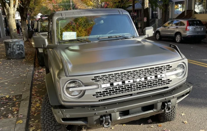 XPEL Stealth Satin PPF wrapped my Carbonized Gray Badlands Bronco