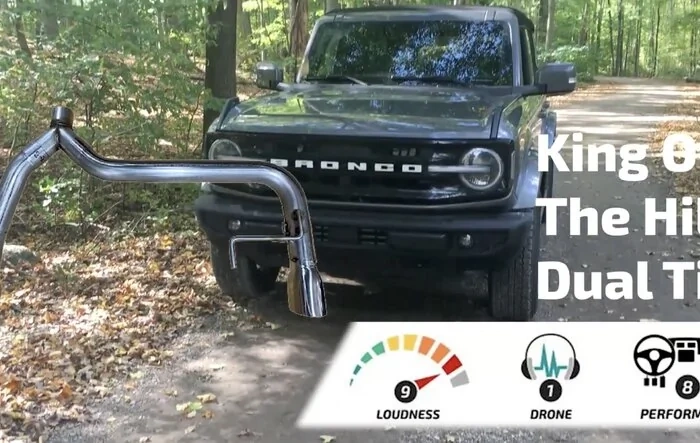 MRT 2021+ Bronco Axle-Back Exhausts Available Now!