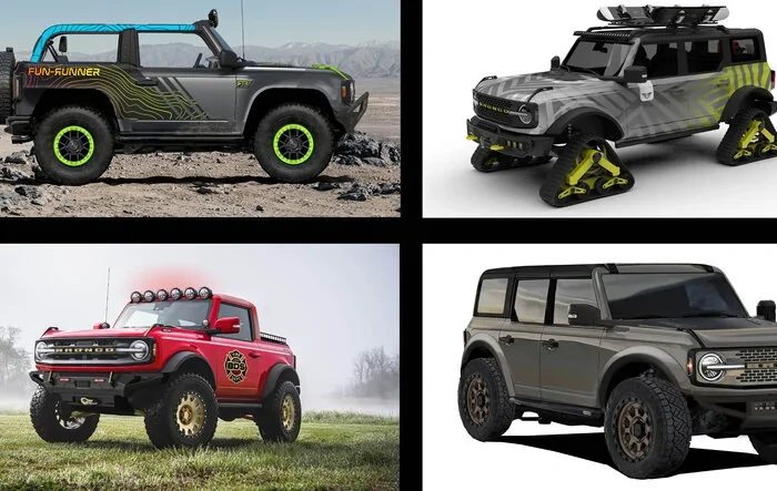 Revealed: Custom Build Broncos to Debut at SEMA 2021