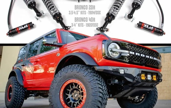 BDS 3"-4.5" DSC Coilover Systems (Shipping Dec. 2021) for 2021+ Bronco