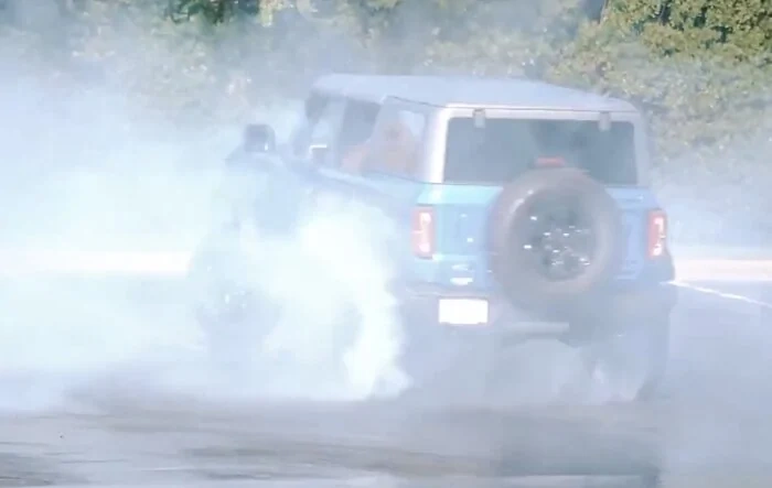 Looks like even Joey Logano had to wait for his Bronco...