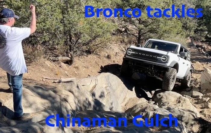 Bronco tackles Chinaman Gulch in CO!