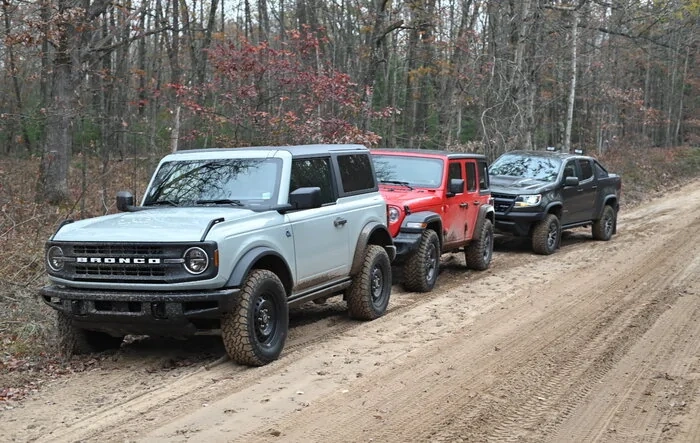 Mid Michigan - Kalkaska ORV route in Bronco Black Diamond