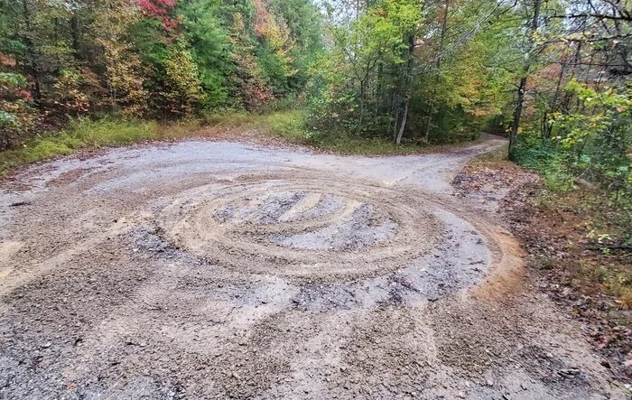 Trail Turn Assist inside vehicle perspective