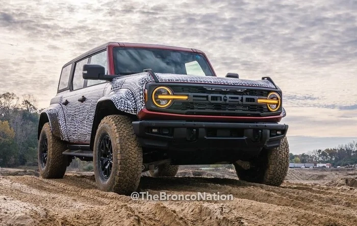 Ford Bronco Raptor Drops Camo For a Revealing Look… Likely to Get ~450 HP