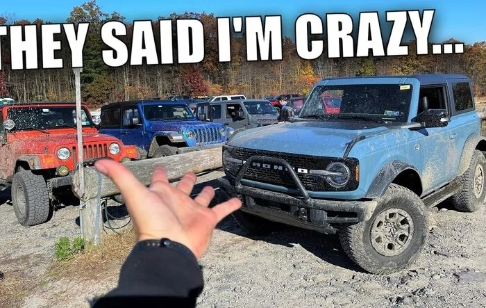 StreetSpeed717 takes Bronco to a Jeep only event