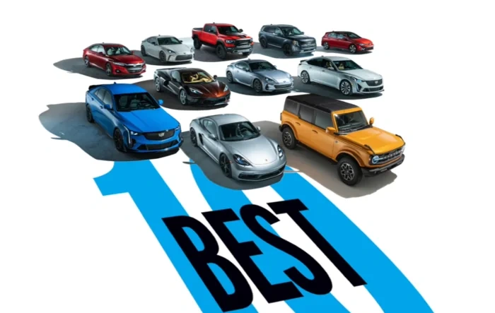 2022 Bronco named a Car and Driver 10Best