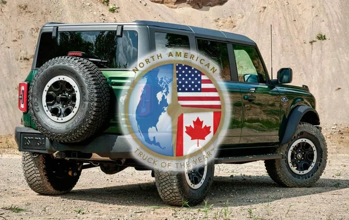 The Bronco is now 1 of 3 finalists for 2022 North American Utility Vehicle of the Year