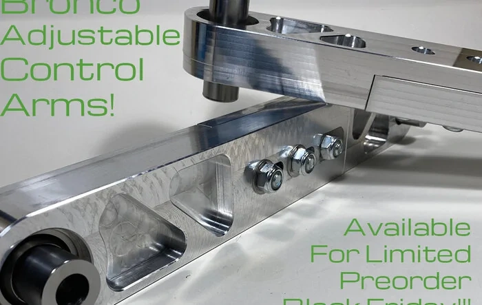 Announcing our new Rear Adjustable Upper and Lower control arms!