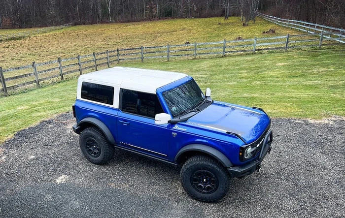 Terminated's Bronco FE Build w/ Wrapped White Top & Mirrors