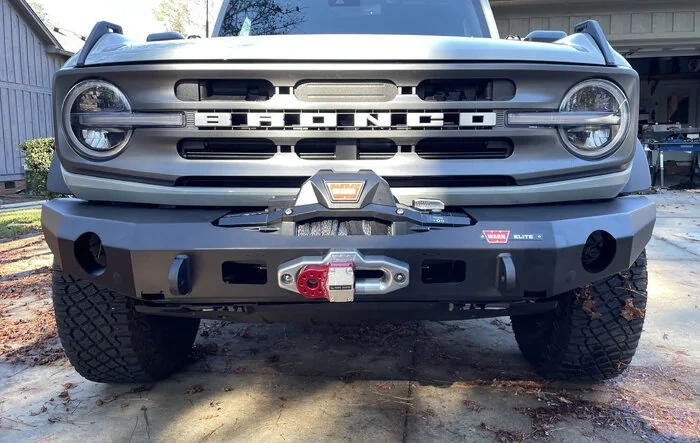 Warn Elite bumper and Zeon 10s install w/photos and tips