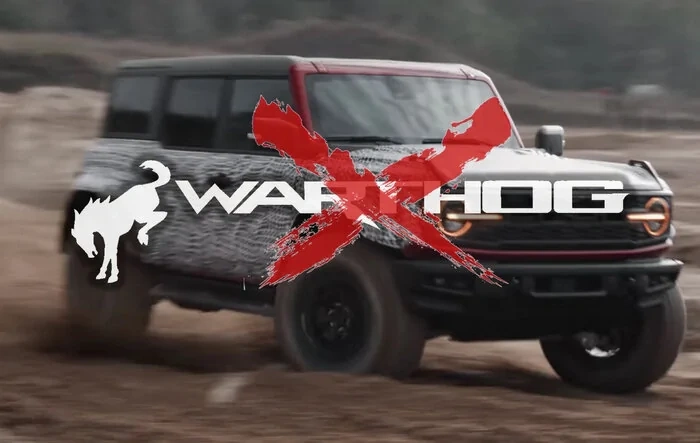 The reason Bronco “Raptor” won out over "Warthog"
