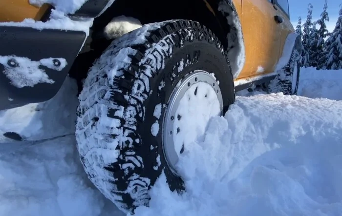 Goodyear Territory tires in deep snow test review