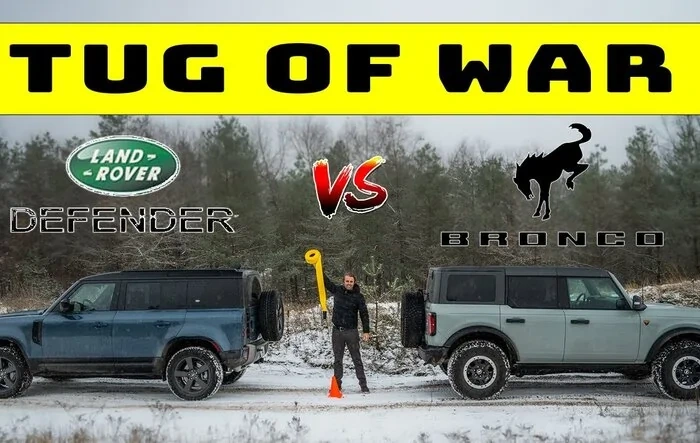 Towing Tug of War: Bronco Badlands 2.7L vs Land Rover Defender P400 3.0L
