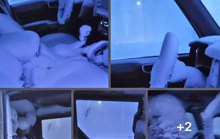 Snow breaches inside of Bronco w/ soft top during blizzard claims owner