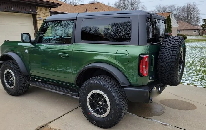 My Eruption Green 2022 Bronco delivered!