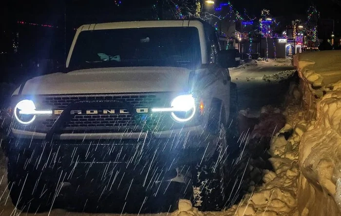 My first 24hrs: snow storm, freezing rain and a bit of snow inside!
