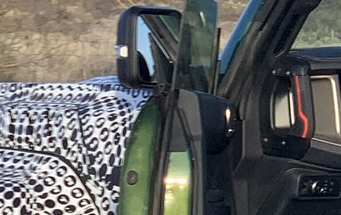 Found Bronco Raptor w/ interior red trim accents and Ranger Raptors