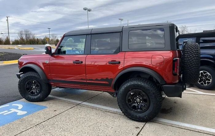 Wow my Hot Pepper Red Bronco came in a week early 😎