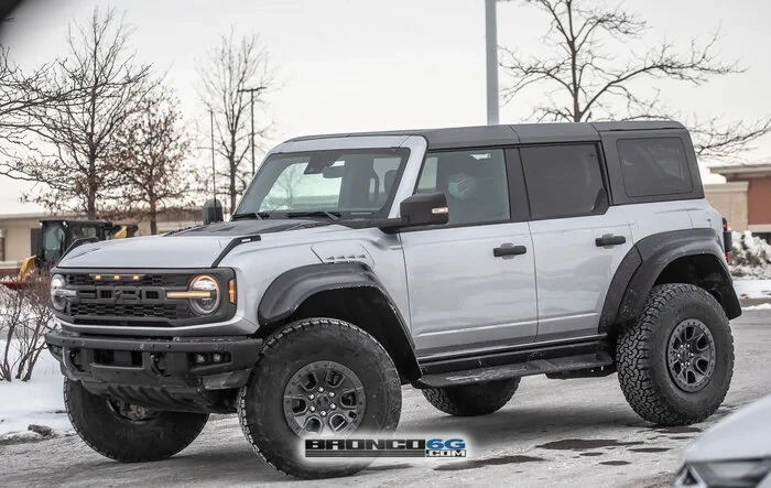 📷 Bronco Raptor Spied in Code Orange & Iconic Silver w/ New Interior Accents