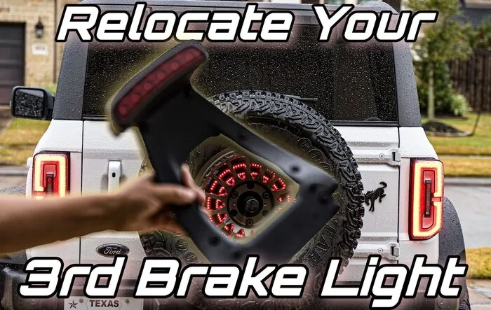 3rd Third Brake Light Removed & Relocated -- DIY How-To