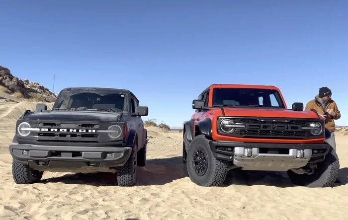 Bronco RAPTOR Walkaround & Comparison Next to Outer Banks @ KOH