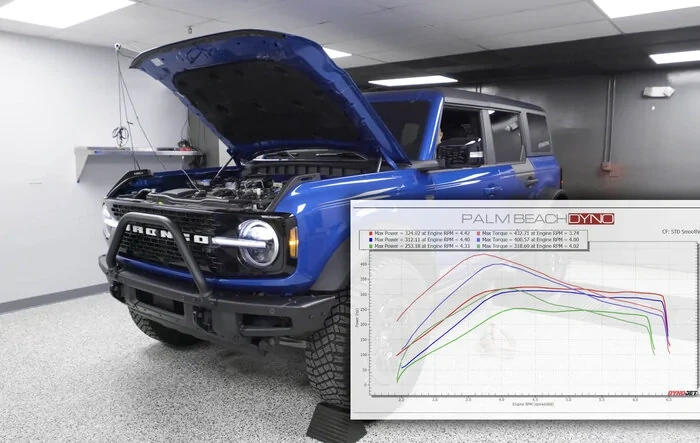 HUGE POWER! Whipple Stage 1 Kit for 2.7 Bronco Dyno Runs/Review! (+70 RWHP / 110 RWTQ)
