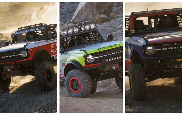 🏁 King of the Hammers BRONCOS Sweep Podium in 4600 Class Everyman Challenge Race! These are OUR Spec Broncos