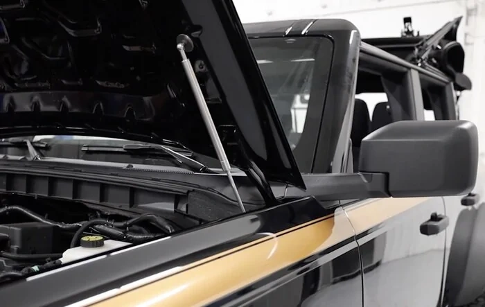 New Product Release: IAG EZ-Lift Hood Struts - Available in Black Steel or Silver Stainless Steel