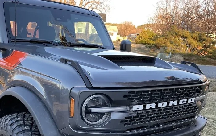 New ADV Ram Air Hood freshly painted & installed