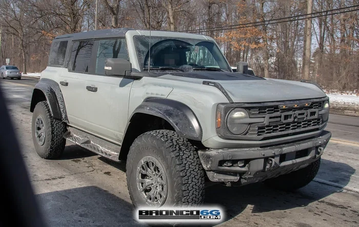 Cactus Gray Bronco Raptor Seen From All Angles