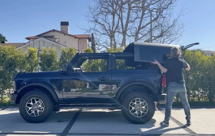 First time hard top removal in just 3 min 45 seconds