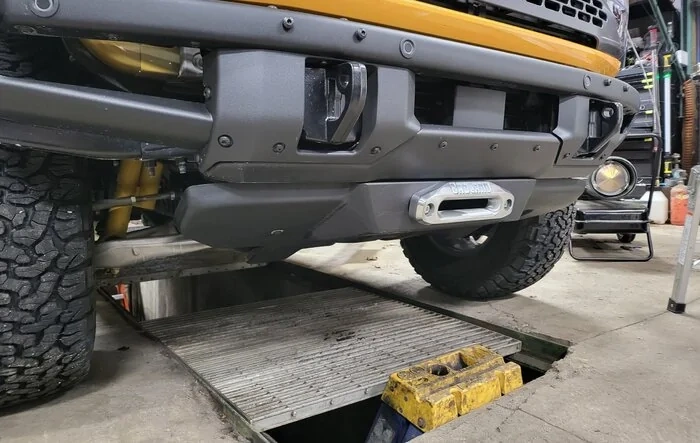 My version of the RC Hidden Winch install - 2.3MT Badlands Mod Bumper