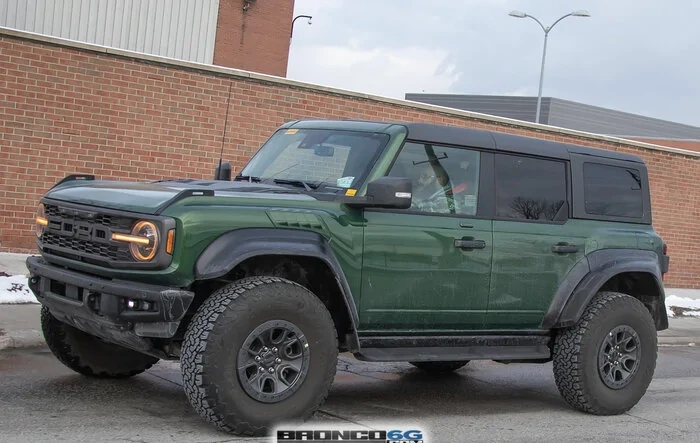 Newest Looks at Eruption Green Bronco Raptor