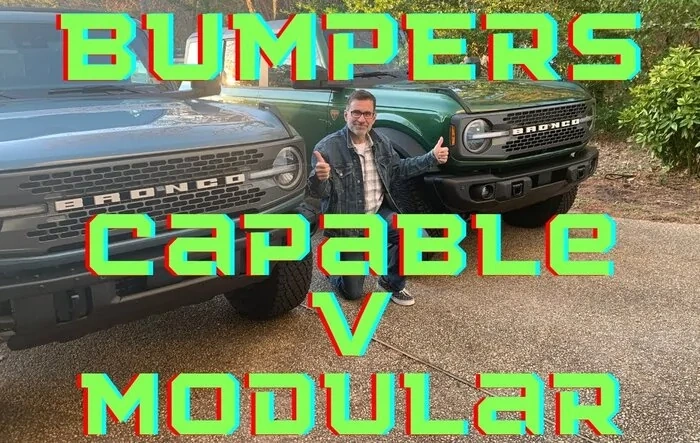 Capable vs Modular Bumper comparison video