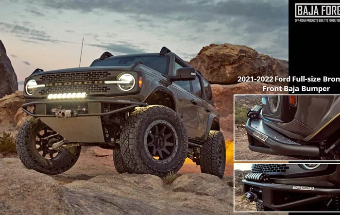 BAJA FORGED Front Bumper now available for Pre-Order