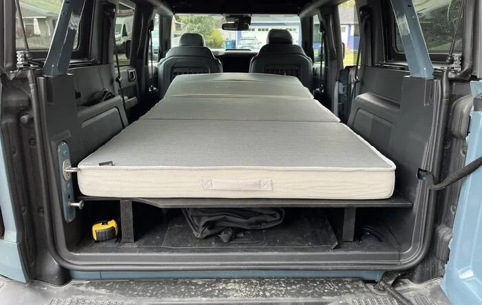 Sleeping Platform in 4 Door build