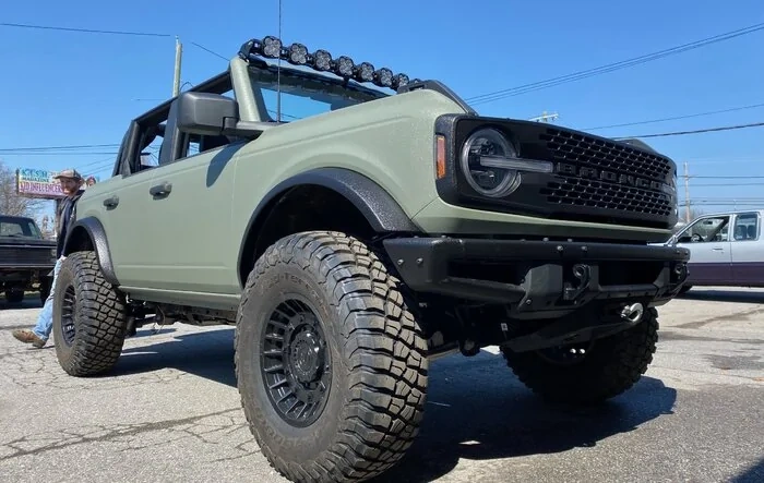 Fully Line-X the whole bronco