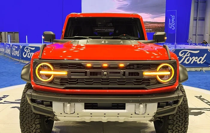 2022 Bronco Raptor (Code Orange) @ 2022 NY Auto Show