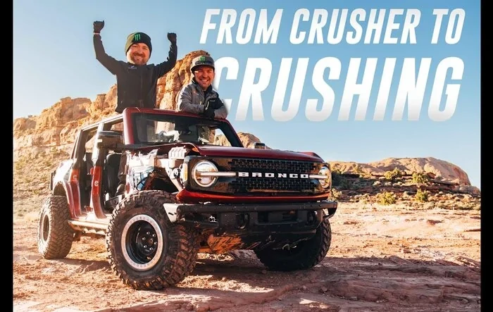 Loren Healy Conquers Pritchett Canyon in Stock Bronco