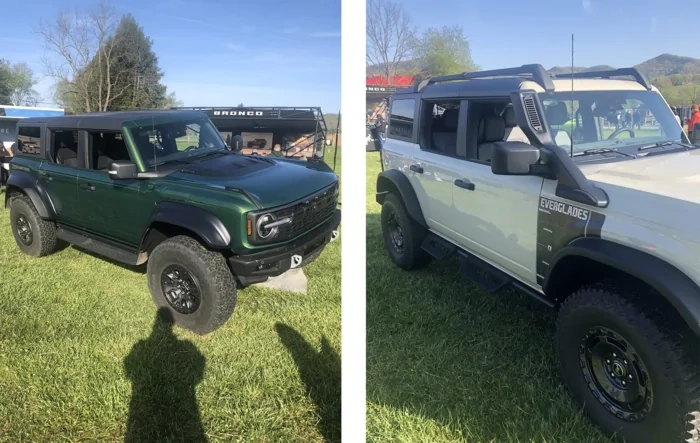 Eruption Green Raptor & Desert Sand Everglades at Bronco Super Celebration East
