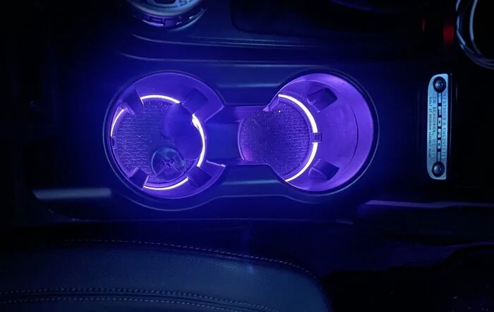 Color changing ambient lighting using Ford OEM parts