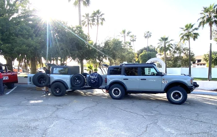2022 NORRA Mexican 1000 -  Stock Bronco WildTrak #725 w/ Support From Custom Bronco Trailer!