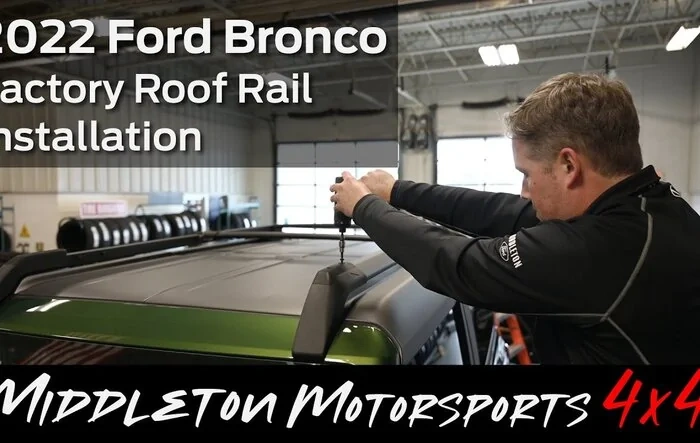 How to Install Factory OEM Ford Bronco Roof Rails 21+